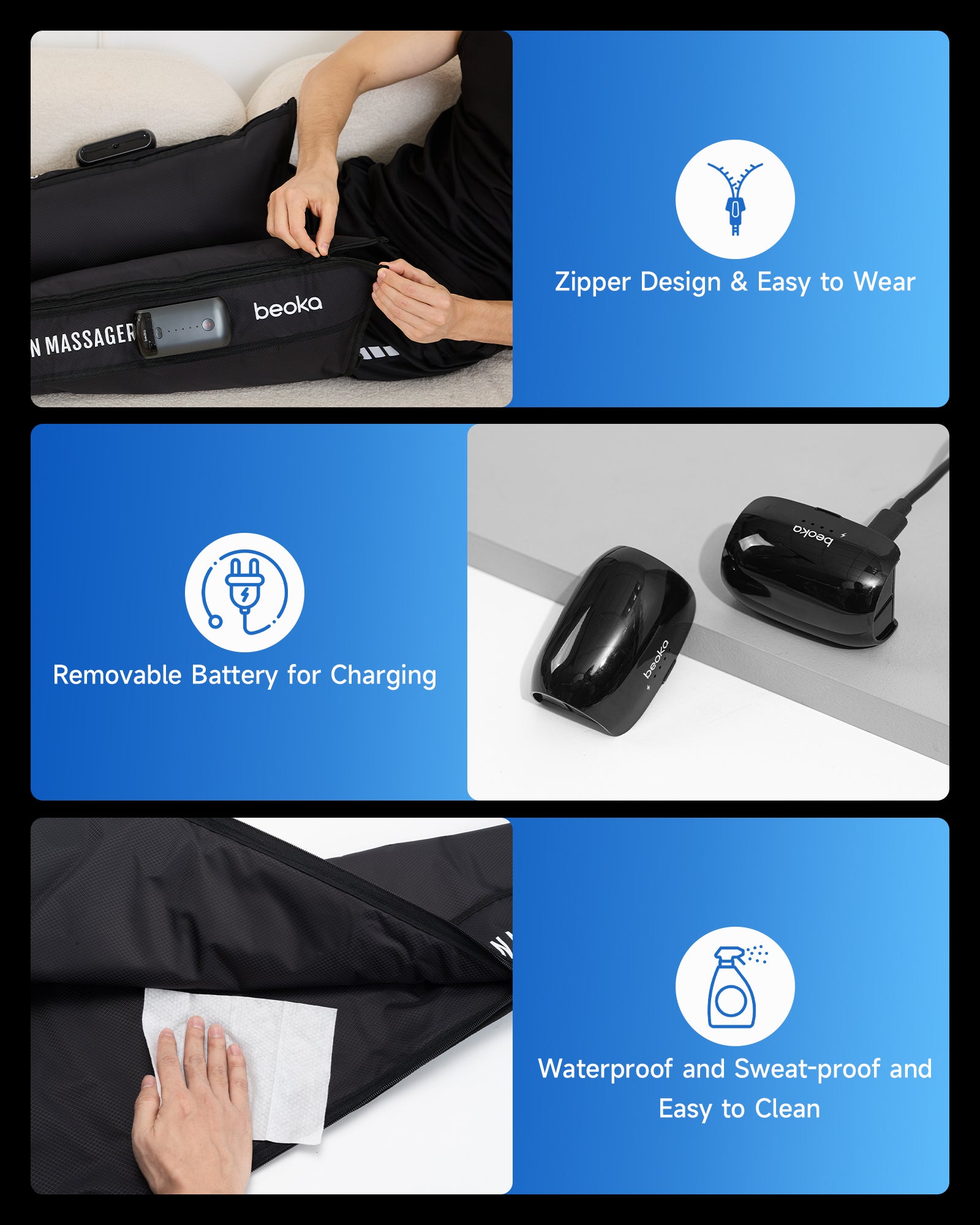Beoka Air Compression Massager M