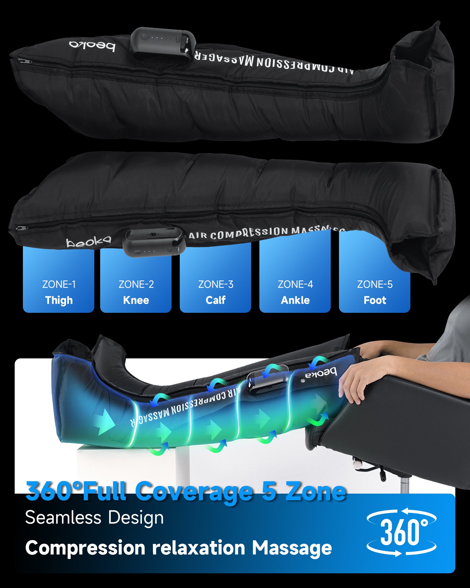 Beoka Air Compression Massager M